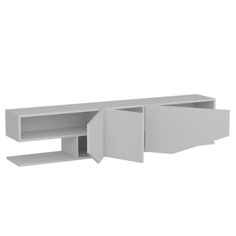 Mueble de TV VIOLET · biIaminado blanco brillo · 180 cms. 5