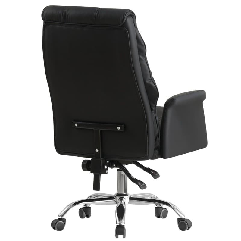 Sillón de oficina MAINZ, alto · giratorio · similpiel negra 4