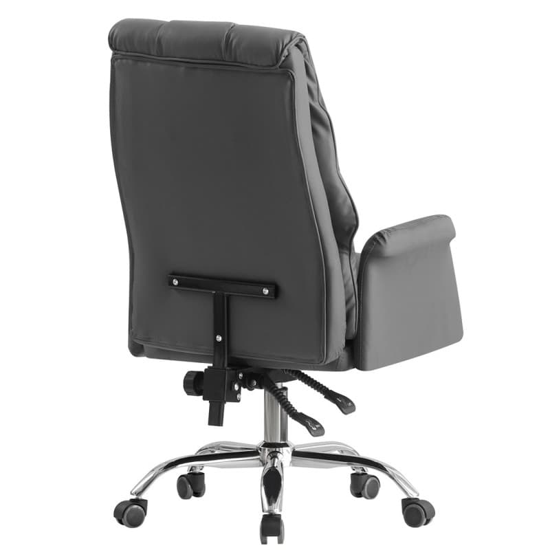 Sillón de oficina MAINZ, alto · giratorio · similpiel gris 5